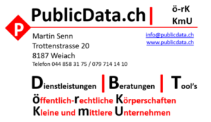 Tool's von www.publicdata.ch