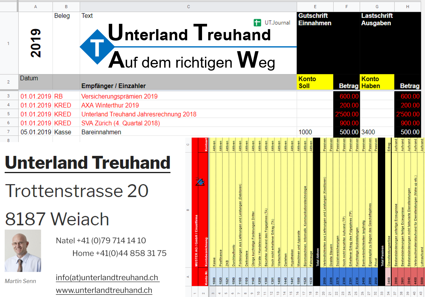 Buchhaltung Finanzbuchhaltung Treuhand Steuererklarung Alles Aus Einer Hand Unterland Treuhand